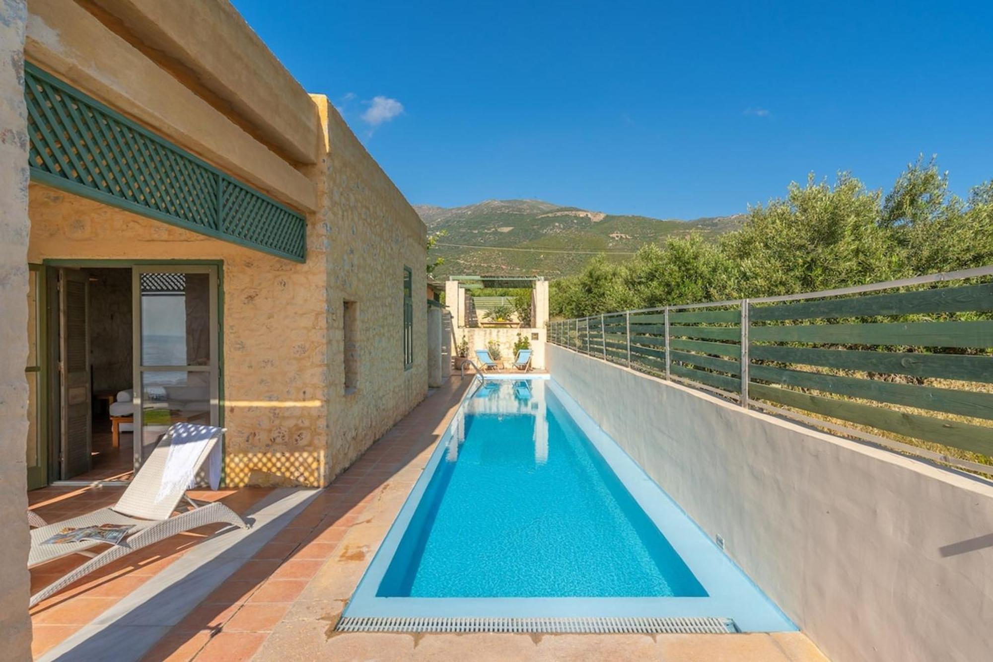 Villa Mediterranea, With Heated Pool Livadia  Exterior photo